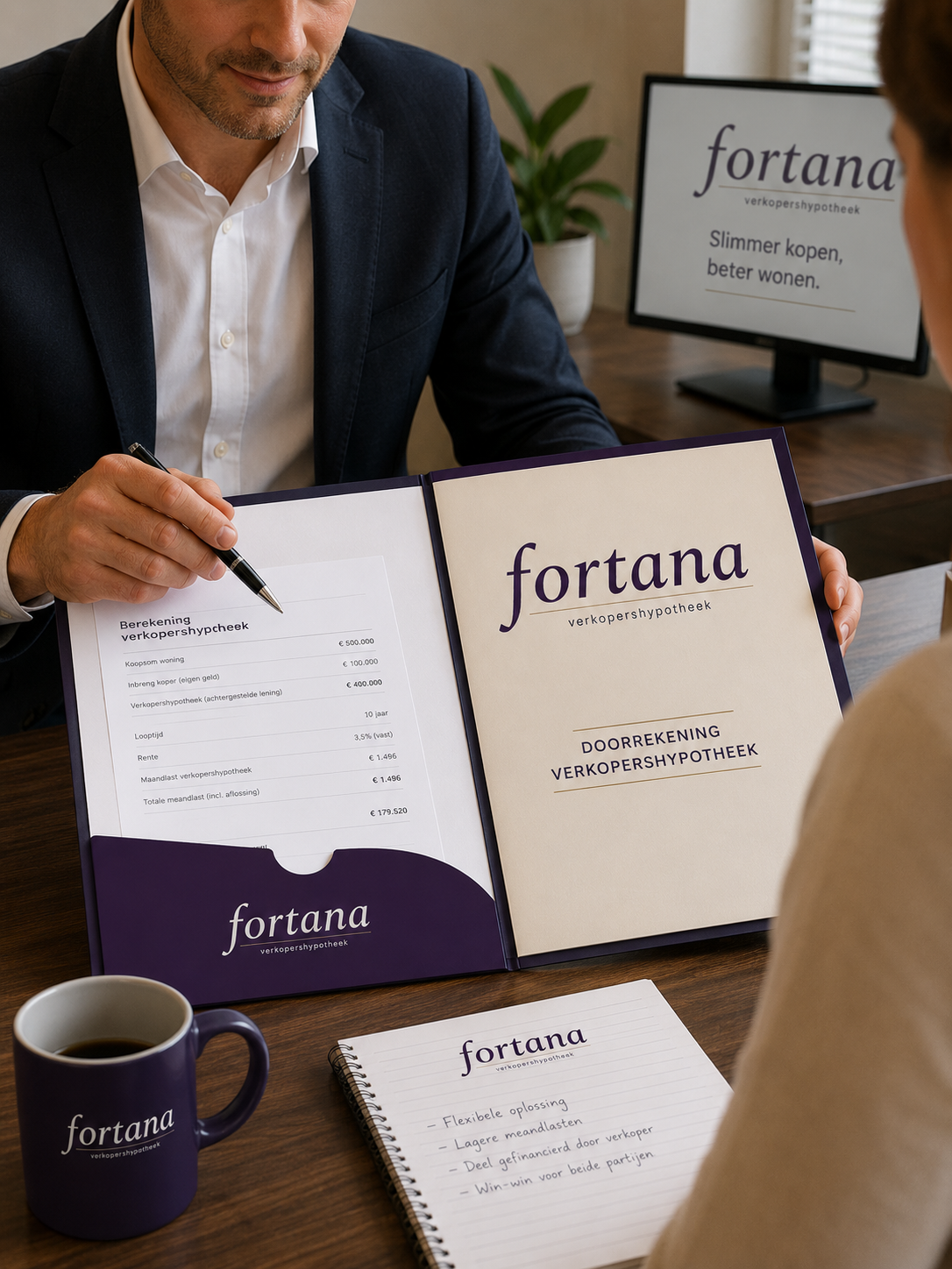 Fortana verkopershypotheek voor financieel adviseurs