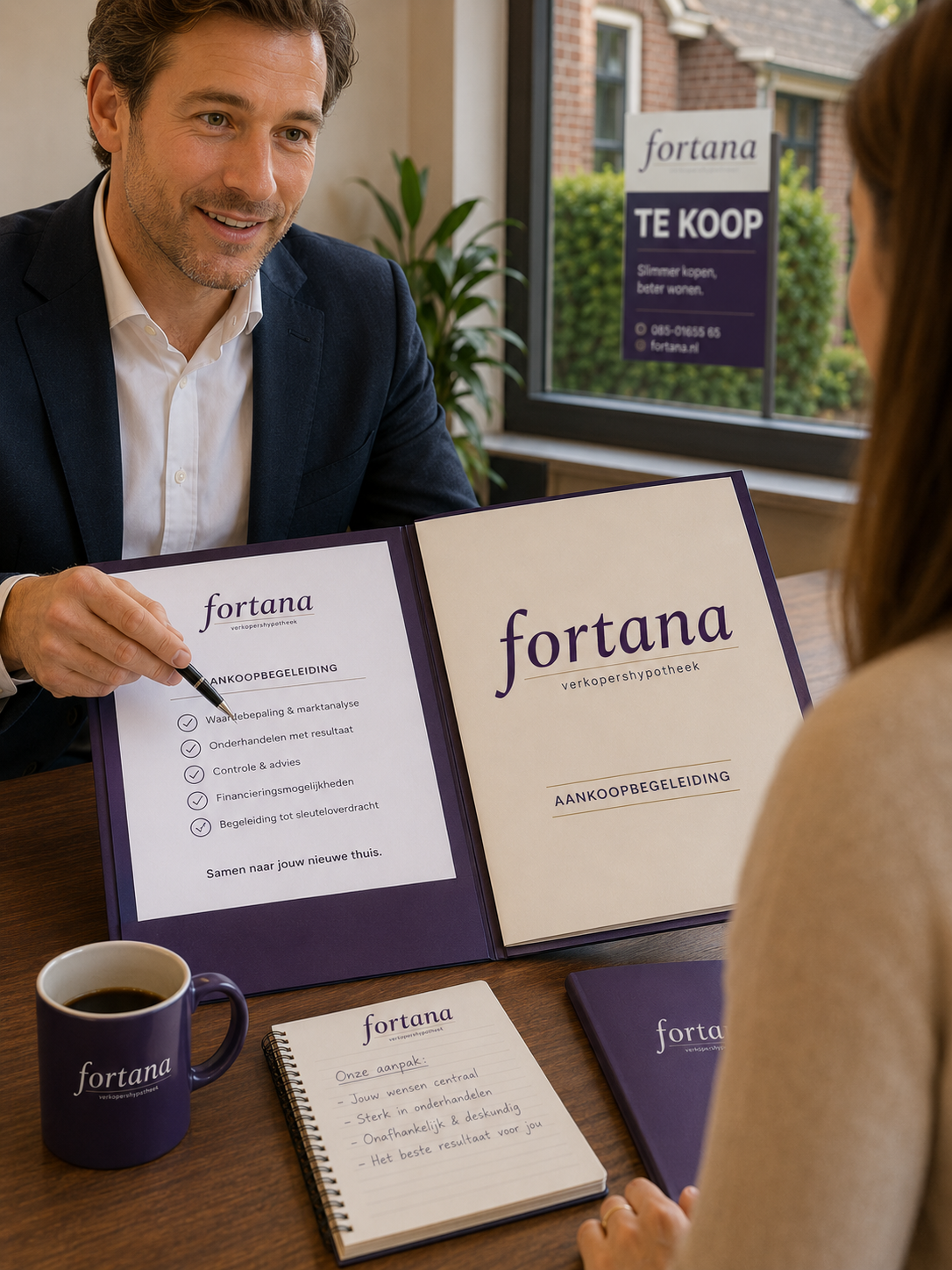 Fortana verkopershypotheek voor aankoopmakelaars